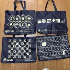 長野市 ながのご縁 トートバッグ 4枚セット　エコバッグ　八幡屋礒五郎