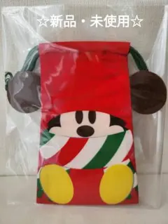 ☆新品☆　ディズニークリスマス リルリンリン 2023 巾着 ポーチ