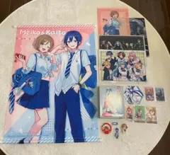 ボカログッズセット（MEIKO・KAITO・初音ミクなど） + かるた