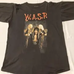 メタルTシャツ Lサイズ ワスプ W.A.S.P. ブラック