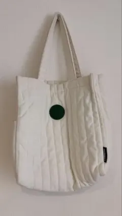 スターバックス キルティングトートバッグ ホワイト