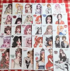 ❤️断捨離SALE　DAHYE様人物ステッカーセット