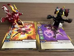 爆丸 ノヴァ・ルビアノイド ギドラギア セット 本体 カード付き - メルカリ