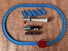 カプセルプラレール　はじめてセット　D51蒸気機関車　レール1周分　キハ40