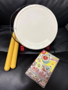 太鼓の達人　　カセット　太鼓とバチ　コントローラー　セット