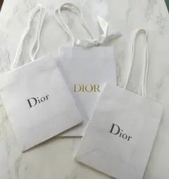 【ディオール】ショップ袋　3点