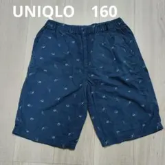 UNIQLO サメ柄 半ズボン 160
