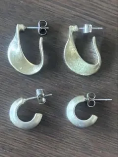 3coins スリーコインズ ピアス 2点セット