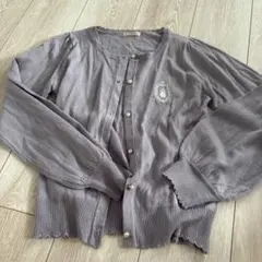 axes femme POETIQUE カーディガン ラベンダー　M 薄手