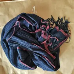 美品 ヨーガンレール 絹100% 刺繍　ストール　大判スカーフ　ババグーリ ババグーリ ウールスカーフ | ヨーガンレール ババグーリ
