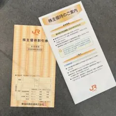 株主優待割引券 有効期限2026年6月30日