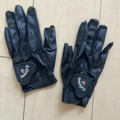 Callaway レディース ゴルフグローブ Mサイズ ブラック