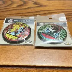 VETCOLO ヴィトコロ 鬼滅の刃 グリッター缶バッジ 炭治郎　煉獄セット