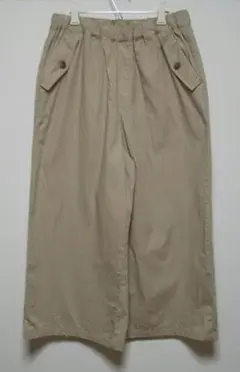 セルフサービス　 オーガニック綿入 ライトチノクロプトパンツ　 レディス 　XL