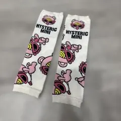HYSTERIC MINI ヒスミニ レッグウォーマー 総柄 ピンク