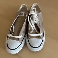 新品！未使用！CONVERSE ALL STAR ベージュ ローカット