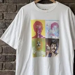【公式】ザ ビートルズ アヴェドン アート Tシャツ 白 ビッグシルエットのサムネイル