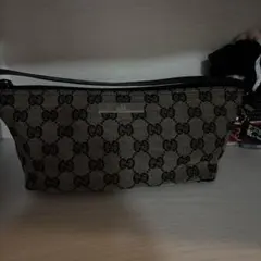 GUCCI GGキャンバス アクセサリーポーチ