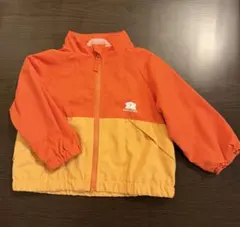 【美品】90サイズ ウインドブレーカー ジャケット フードなし
