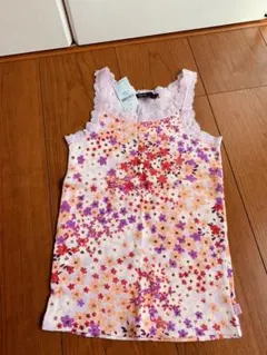新品タグ付き！gapの花柄のタンクトップ　120 姉妹
