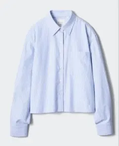 【ユニクロ】JW ANDERSON オックスフォードシャツ/ストライプ　Lサイズ
