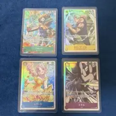 ワ*い様 ワンピースカード　神の島の冒険　まとめ売り　4枚