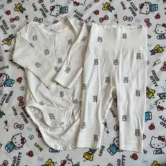 H&M オーガニックコットンロンパースとレギンスセット