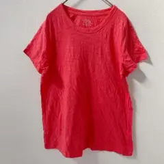 １点もの✨TIME AND TRUE 【M】ピンク 半袖 Tシャツ トップス