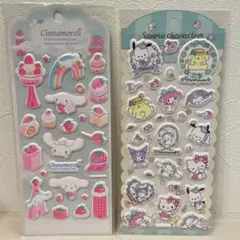 サンリオ　シナモン　海外公式　シール　正規品