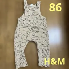 オーバーオール　恐竜