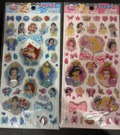 ディズニープリンセス 立体シールセット