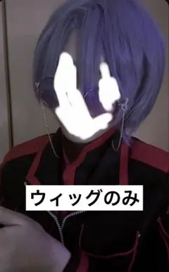 桃源暗鬼 朽森紫苑 コスプレ ウィッグ 衣装 小道具 桃源暗鬼 朽森紫苑 ウィッグ - メルカリ