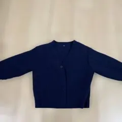 UNIQLO ネイビー カーディガン 110