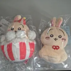 ちいかわ ウラヤハボウズマスコット うさぎ ぬいぐるみ てるてる坊主 うきうき