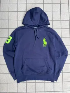 【美品】Polo Ralph Lauren ビッグポニー パーカー S swag