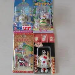 ハローキティファスナーマスコット
