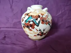 野々村仁清写 色絵月梅図茶壺 ミニチュア 京焼 東京国立博物館 茶道具 琳派 野々村仁清写 色絵月梅図茶壺 ミニチュア 京焼 東京国立博物館 茶道具