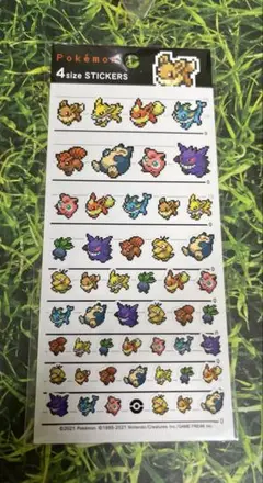 ポケットモンスター ポケモン 4サイズステッカー ステッカー
