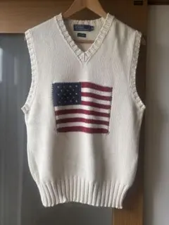 Polo by Ralph Lauren アメリカ国旗 ベスト L 2026年最新】星条旗 ラルフローレン ベストの人気アイテム - メルカリ