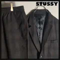 STUSSY スポーツコートセットアップ オンブレチェック XL.