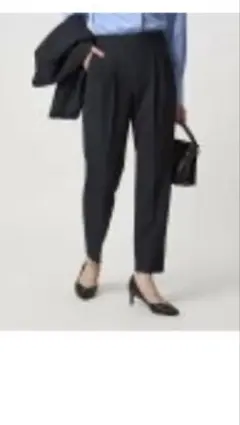 ユナイテッドアローズグリーンレーベル ネイビースラックス　後部分ウエストゴム