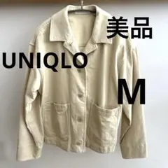 美品　ユニクロ コーデュロイジャケット コーデュロイ ジャケット M アウター