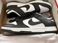 新品未使用 NIKE DUNK LOW 白黒 DD1391-100 28.0