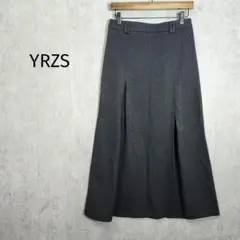 YRZS　ロングスカート　グレー　きれいめ　a5741