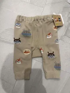 【新品】しまむら　ベビー　アンパンマン　ニットパンツ　80サイズ