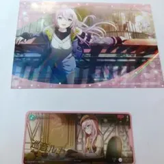 【巡音ルカ　メモステ箔押し】アニメイト特典　カード非売品セット
