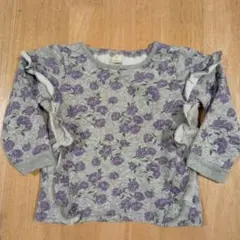 dolcena 花柄フリル長袖カットソー 95