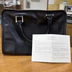 美品☆ ロエベ 2way レザー ボストン ショルダーバッグ レディース