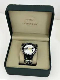 【土日セール】BAPE × Swatch BIG BOLD WORLD M 土日セール】BAPE × Swatch BIG BOLD WORLD M Introducing: Swatch x