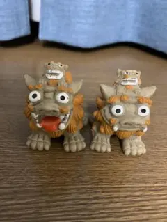 シーサー 置物 二体セット